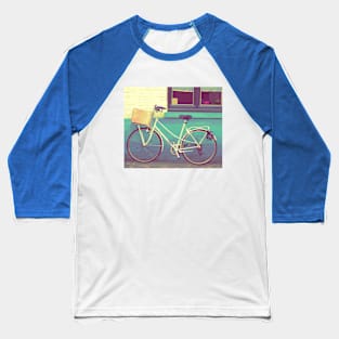 Bicycle watercolor Baseball T-Shirt